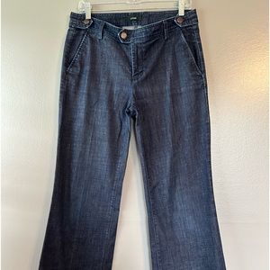 J. Crew Dark Blue Flare Jeans